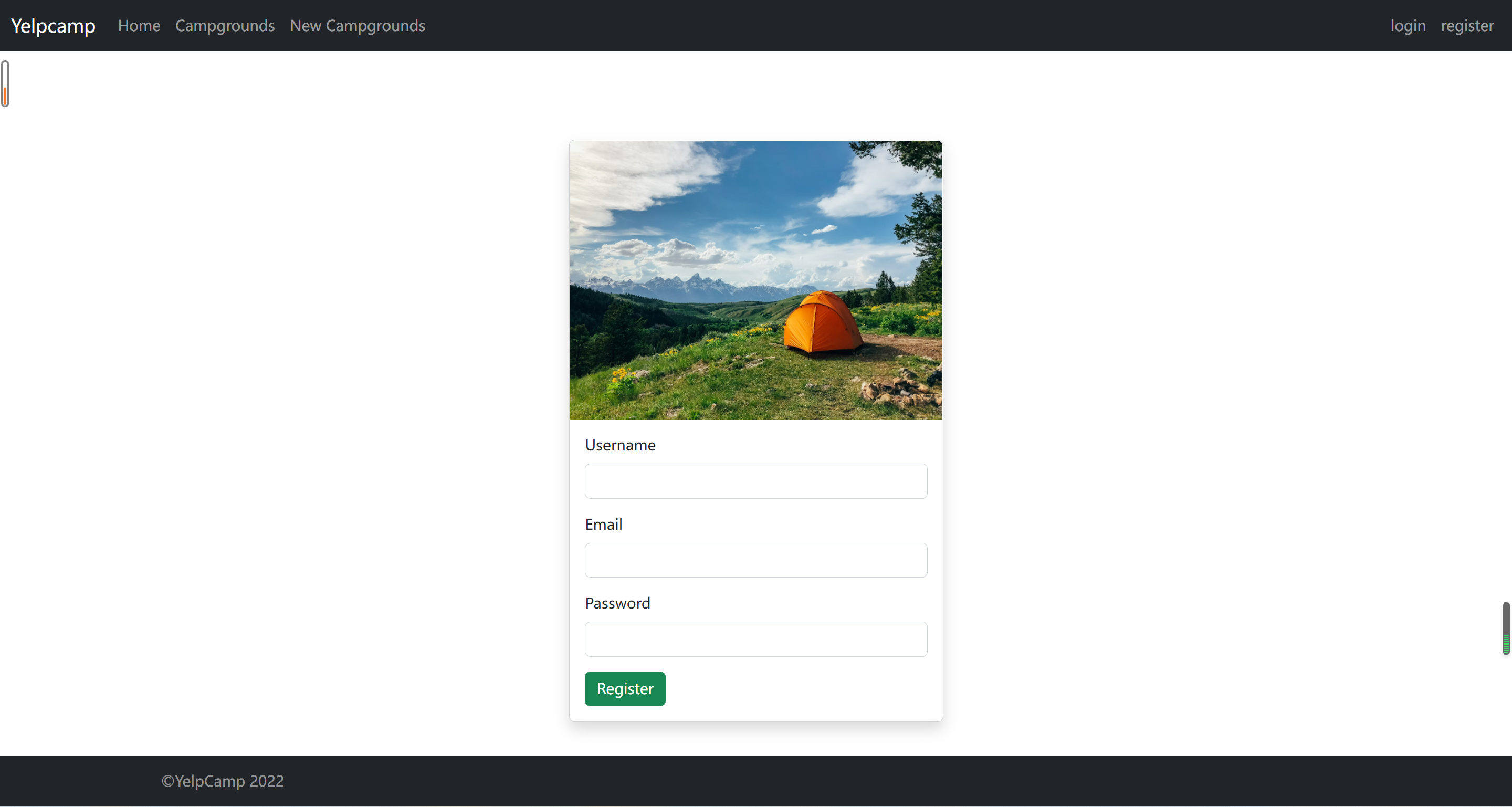 GitHub shubowan/Campgroundwebapp A campground app, people can post