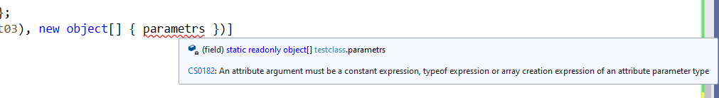 TestCaseData dynamic parameters · Issue #3948 · nunit/nunit · GitHub
