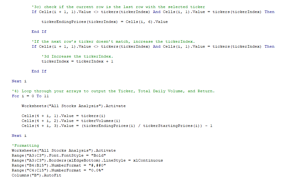 GitHub - GrisellTavitas/stock-analysis: Analyzing financial data using VBA