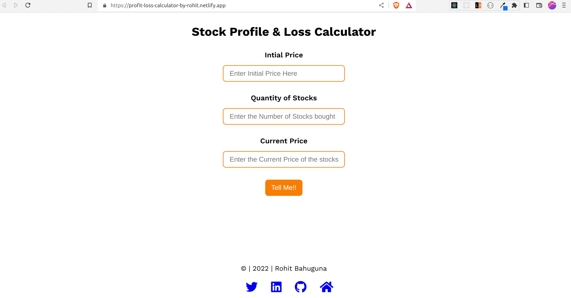 GitHub - rohit-bahuguna/Profit-Loss-Calculator