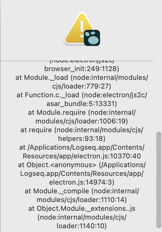 220421的nightly(Mac arm64)无法运行 · Issue #5024 · logseq/logseq · GitHub