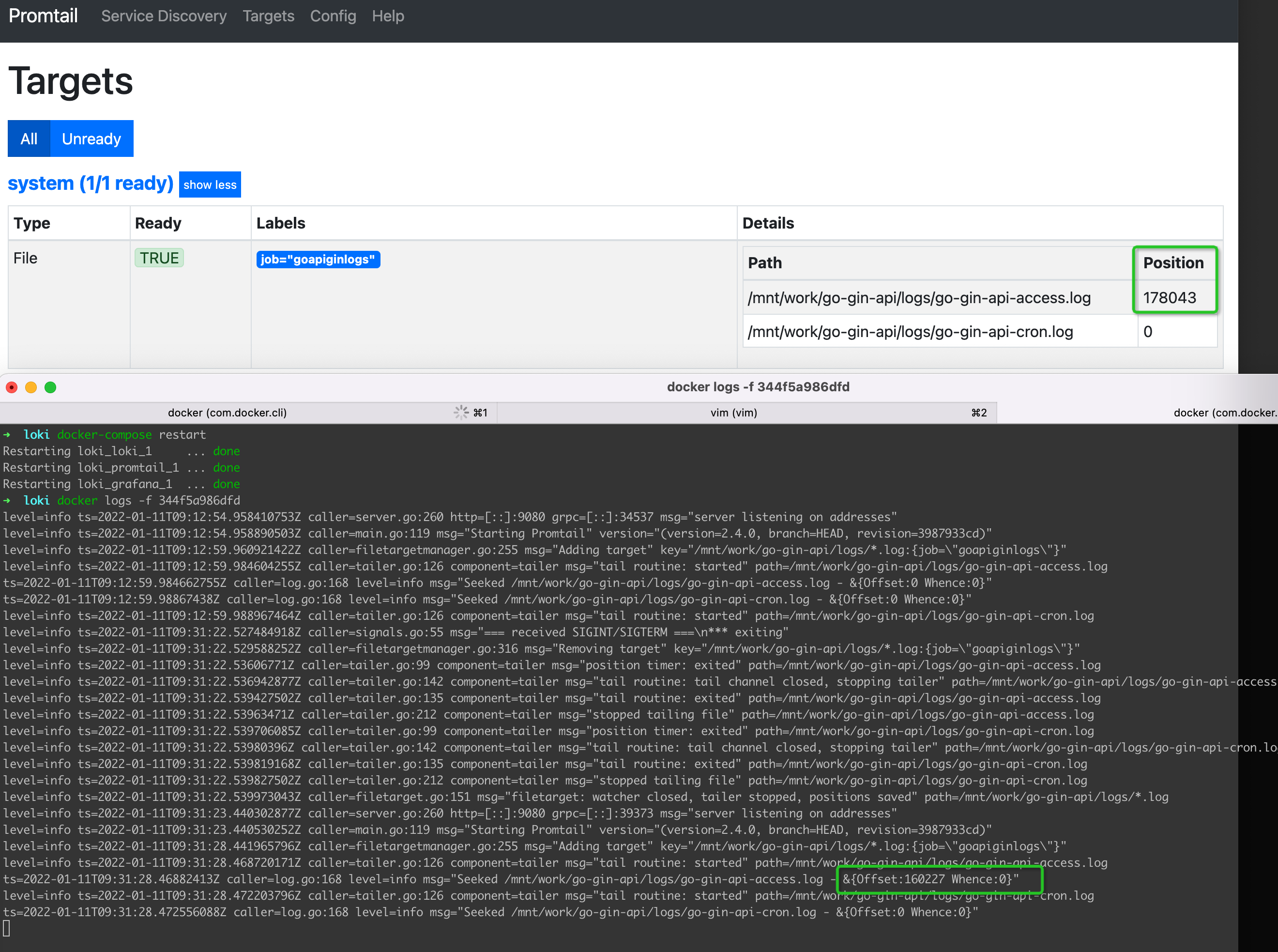 promtail cannot collect all logs generated after it was started · Issue ...