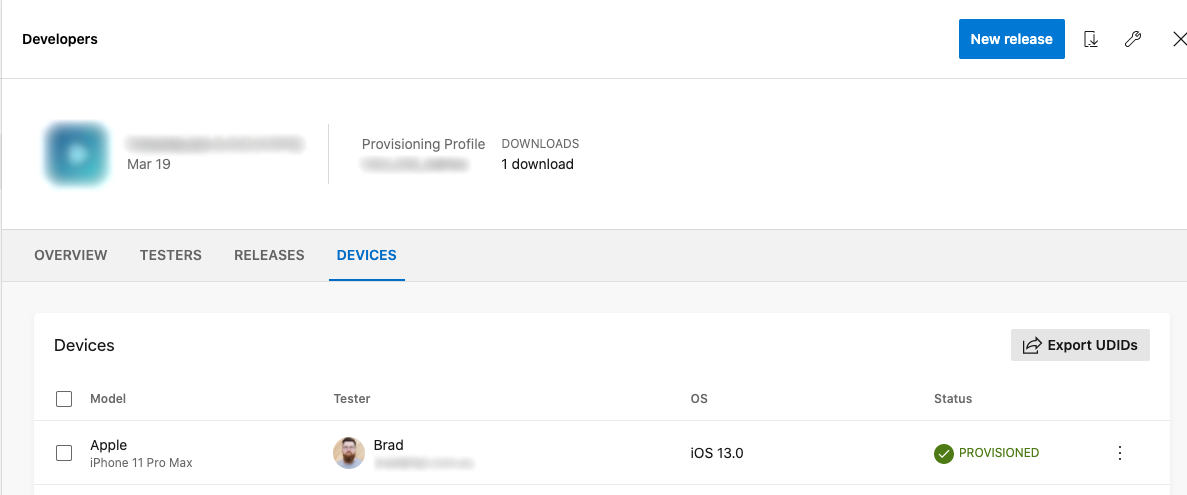Update distribution group users device OS version over time · Issue ...
