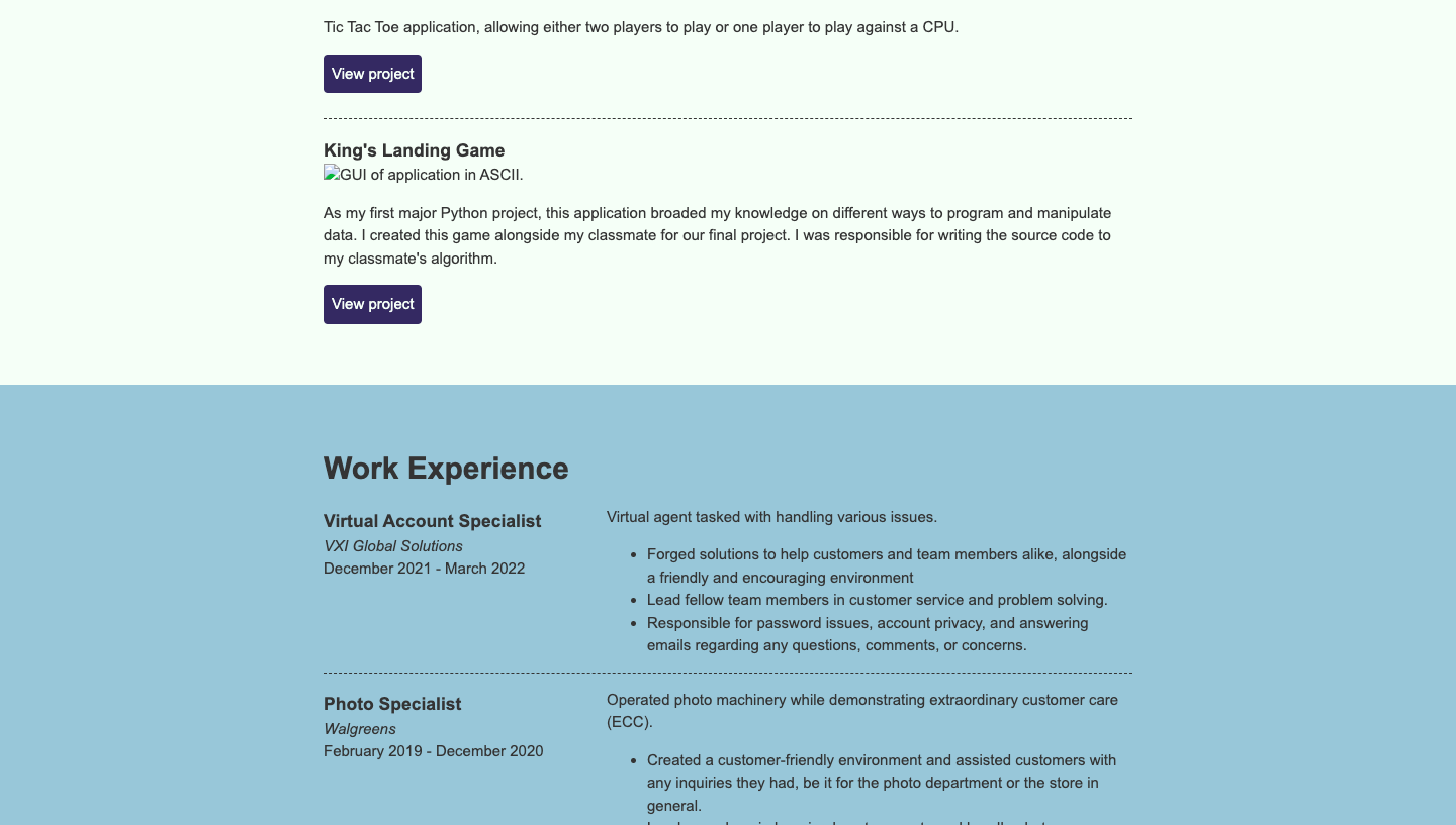 GitHub - MurtajizMehdi/PersonalWebpage: First project focused on web ...