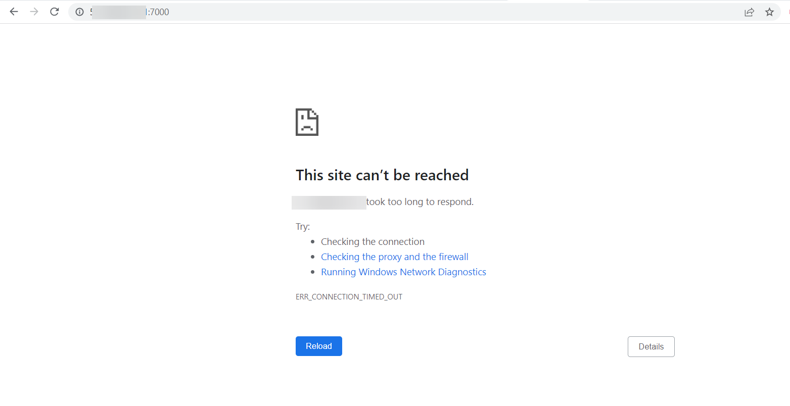 Can't open the webpanel on the server IP after installation to complete ...