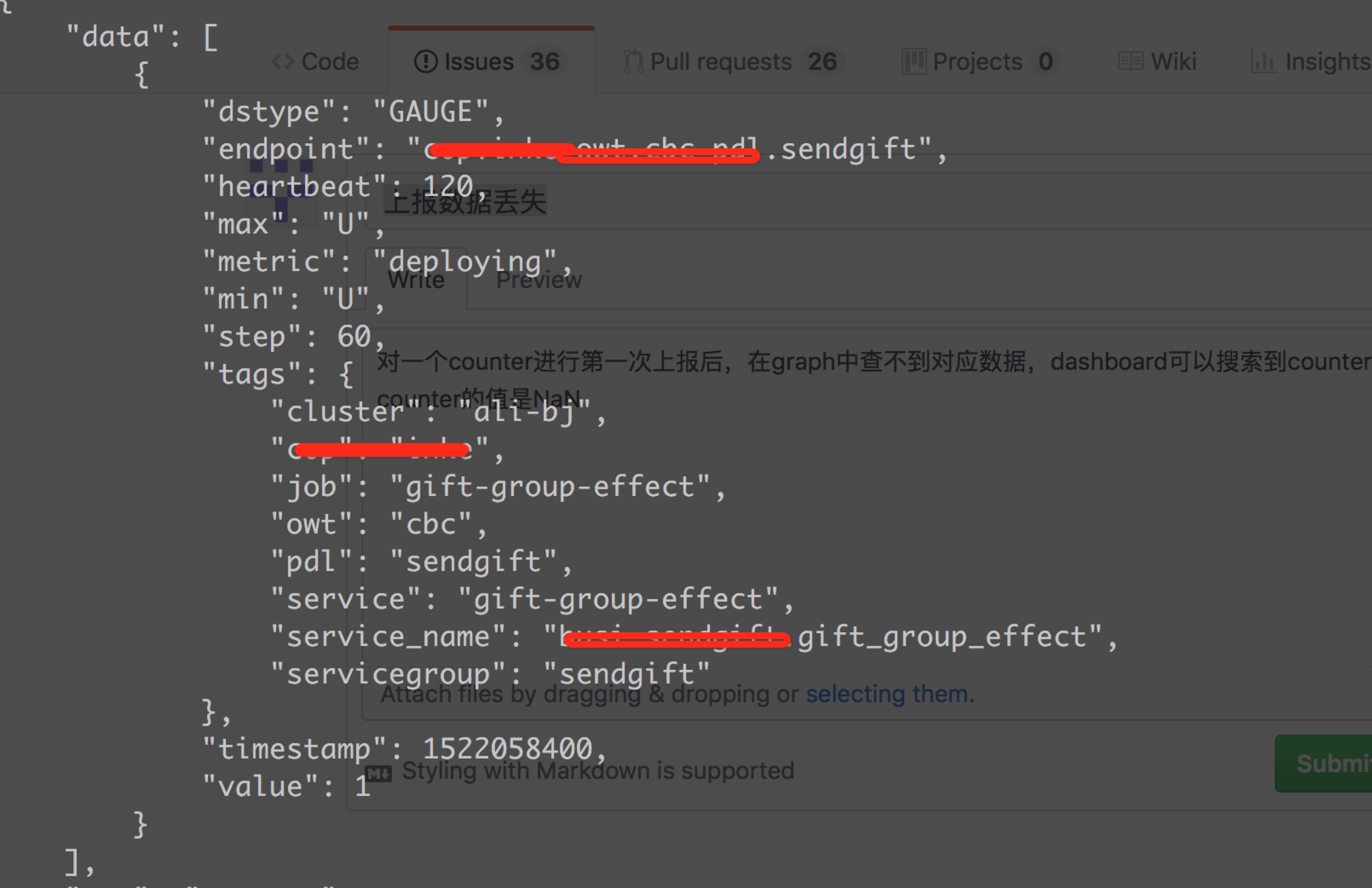 上报数据丢失 · Issue #409 · open-falcon/falcon-plus · GitHub
