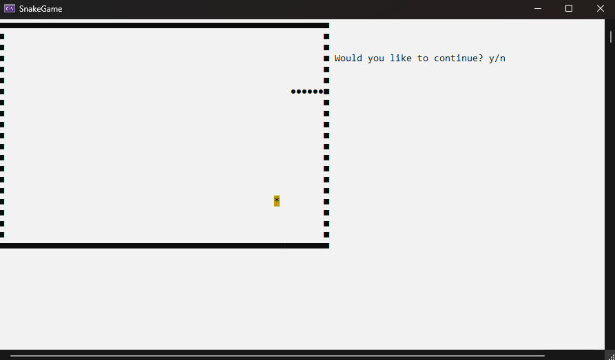GitHub - Fikata12/Snake-Game: Simple Snake game.