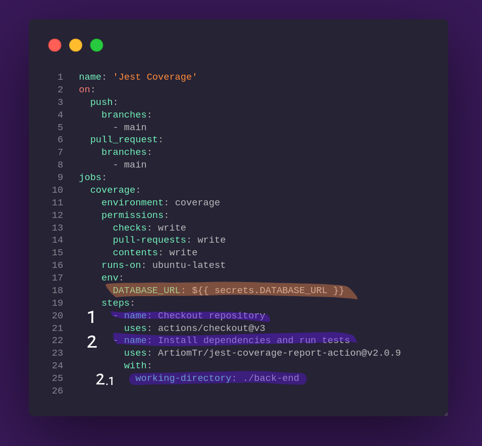 Automatizando testes Jests com Github Actions · GitHub