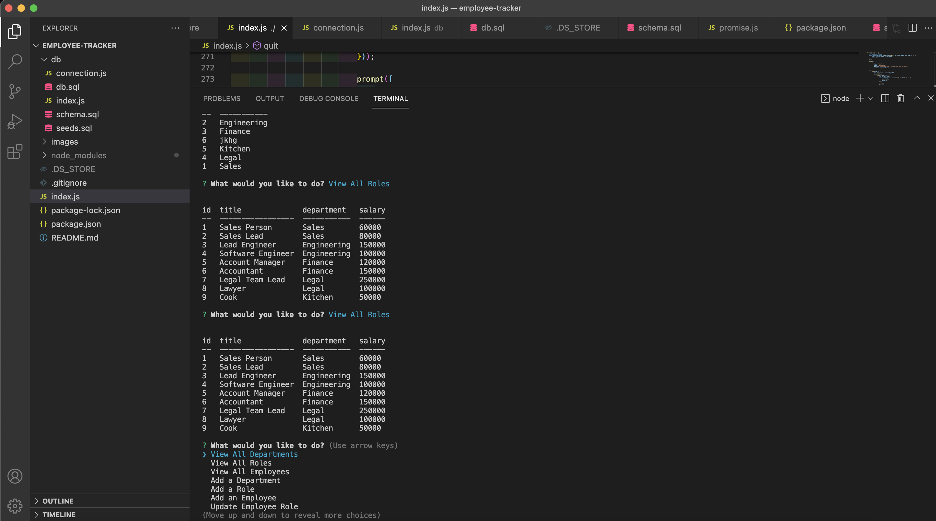 GitHub - Cesar863/employee-tracker
