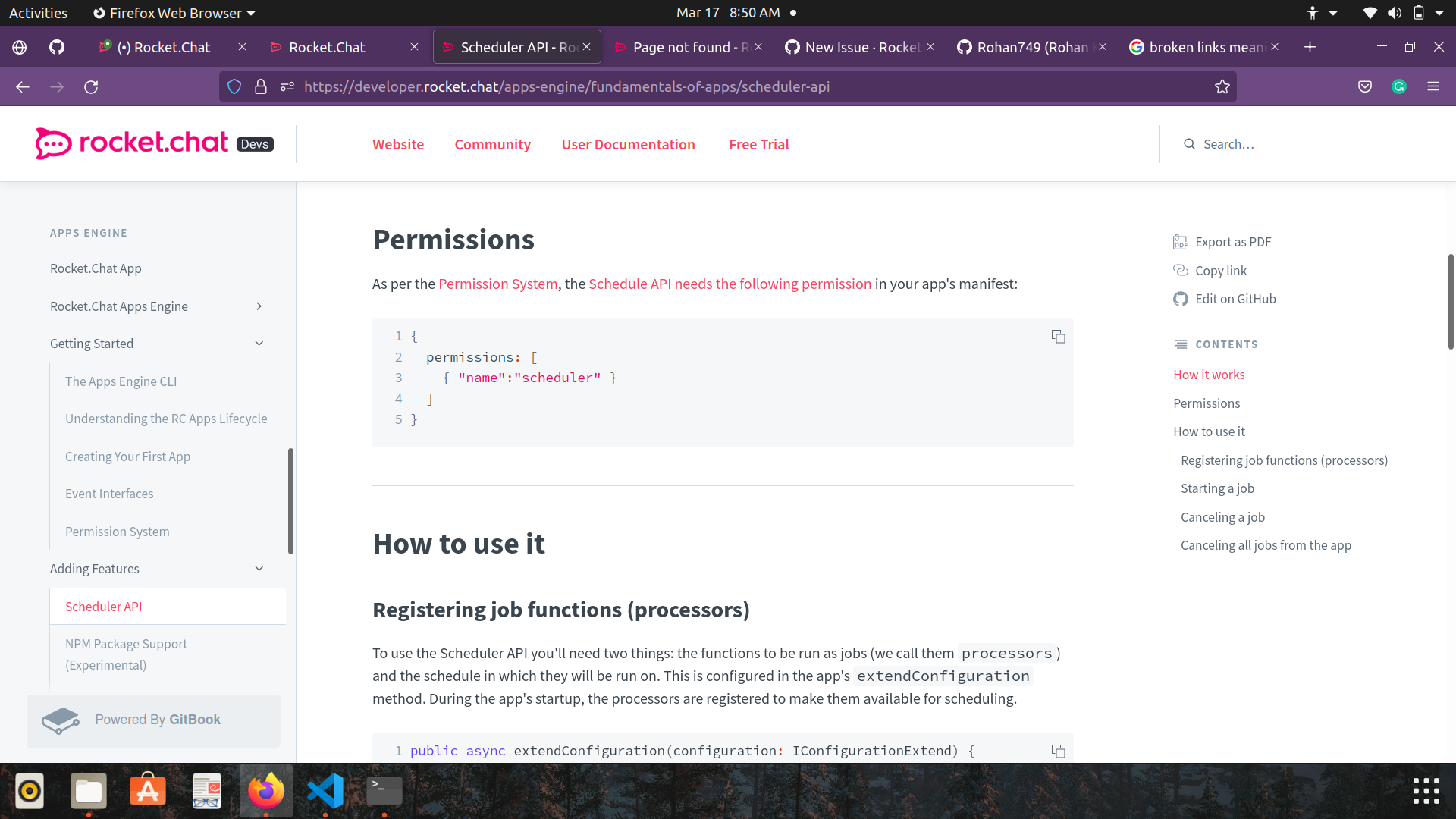 Multiple Broken Links · Issue #24852 · RocketChat/Rocket.Chat · GitHub