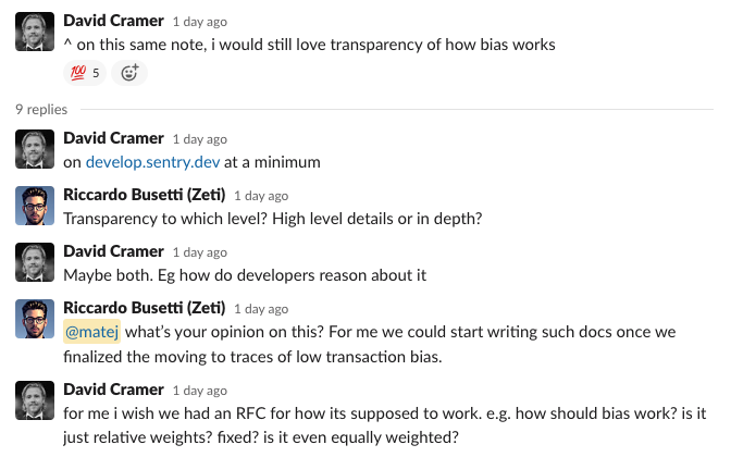 Publicly document how bias works · Issue #47767 · getsentry/sentry · GitHub