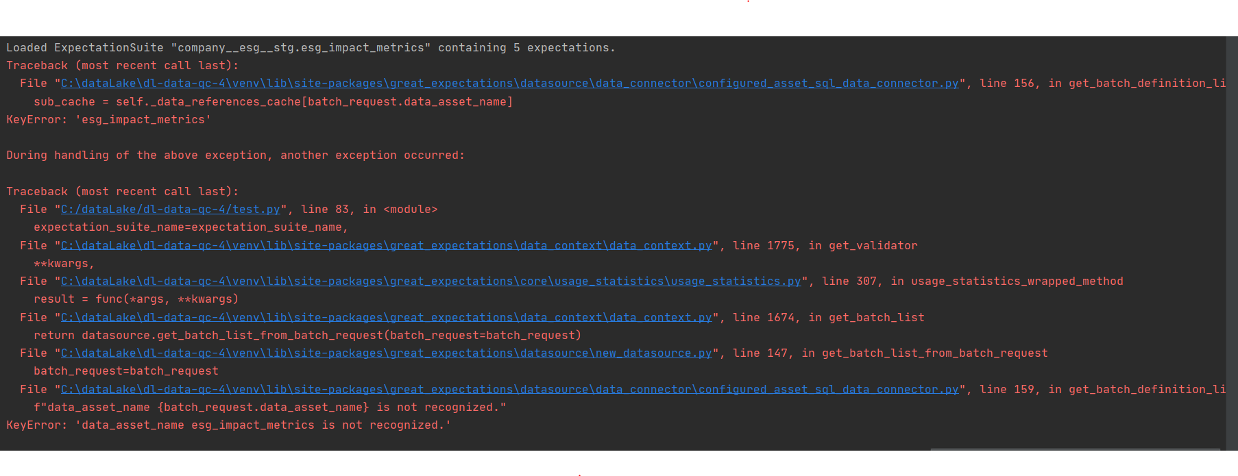In configure asset data connector it is not allowing to update data_asset_name on runtime