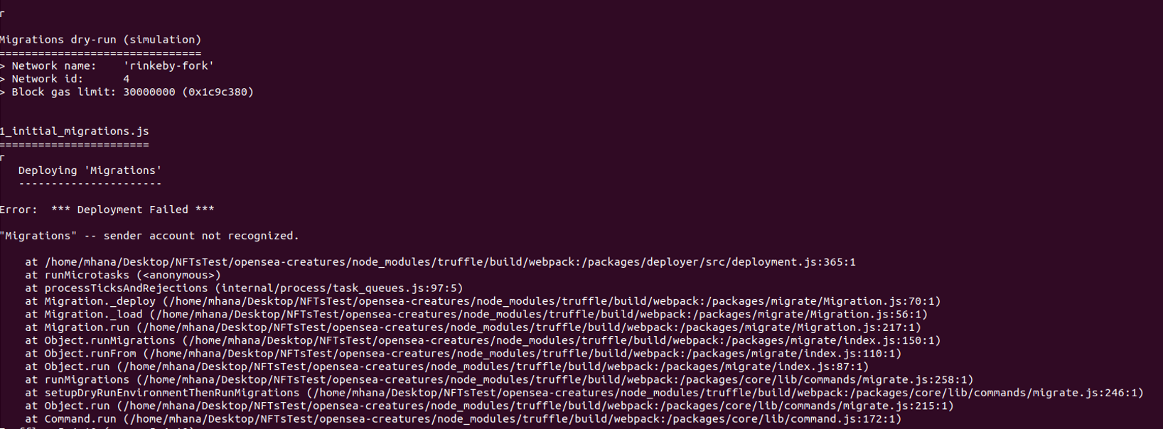 Error: Expected parameter 'from' not passed to function · Issue #131 ...