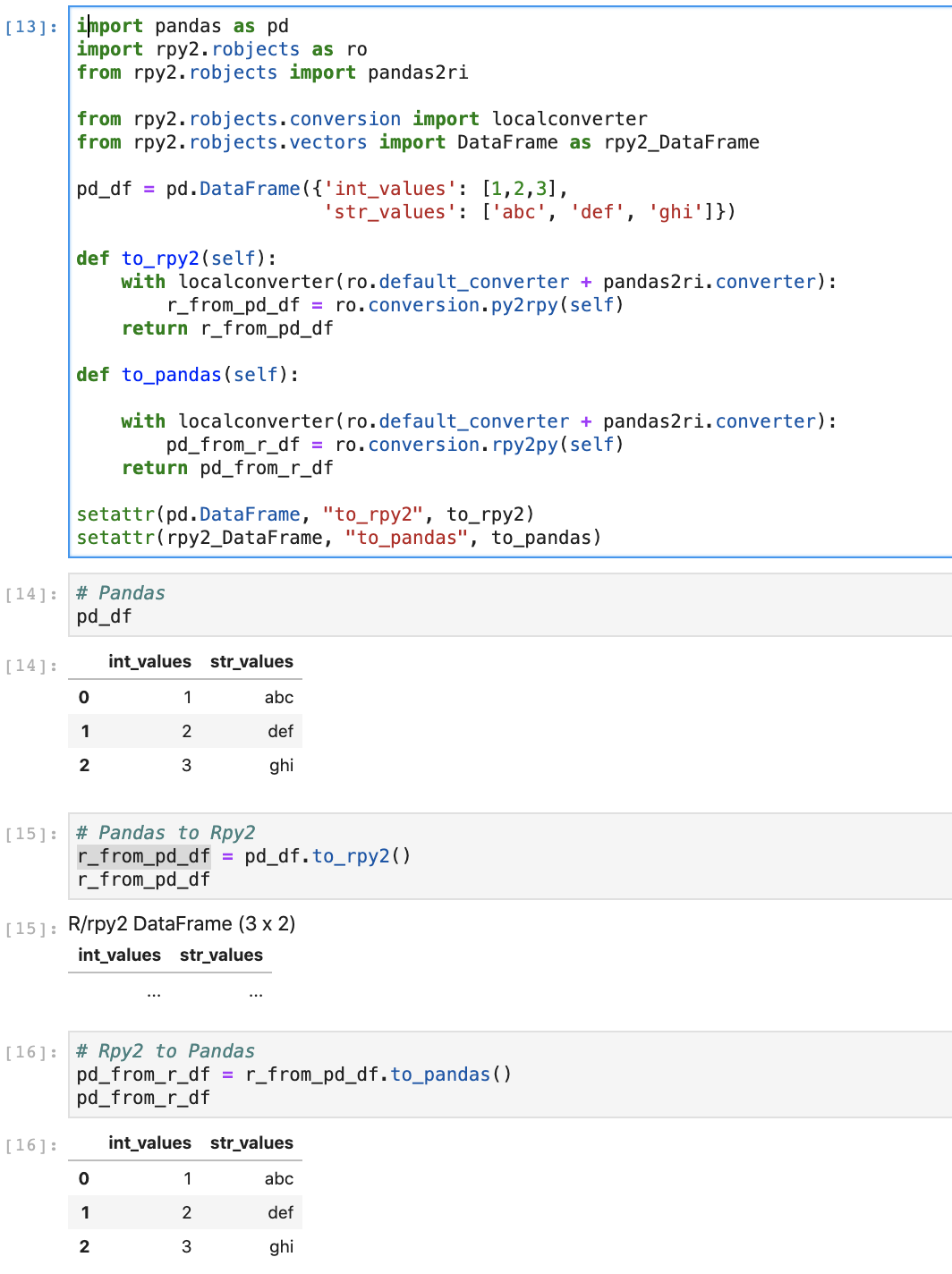 Feature Request: .to_pandas method for Rpy2 objects · Issue #689 · rpy2 ...