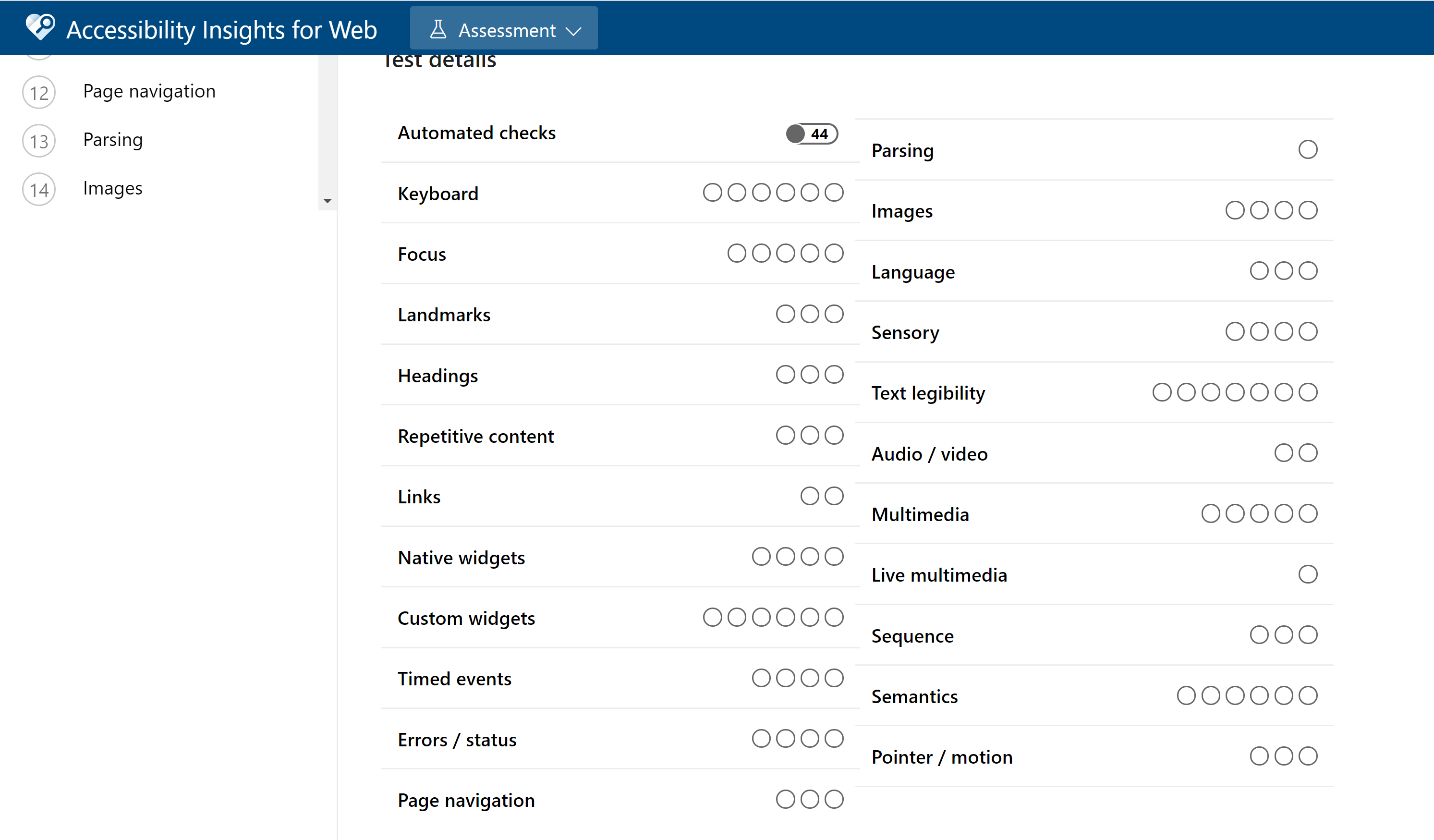 Overview in Assessment is misaligned · Issue #1088 · microsoft ...