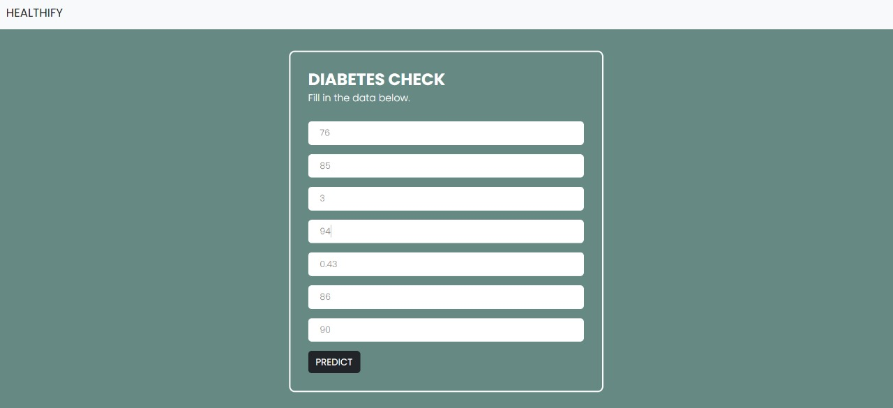 GitHub - anushka-Dahiya/DIABETES_PREDICTOR