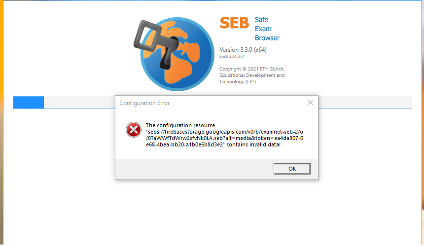 failed to start · SafeExamBrowser seb-win-refactoring · Discussion #198 ...