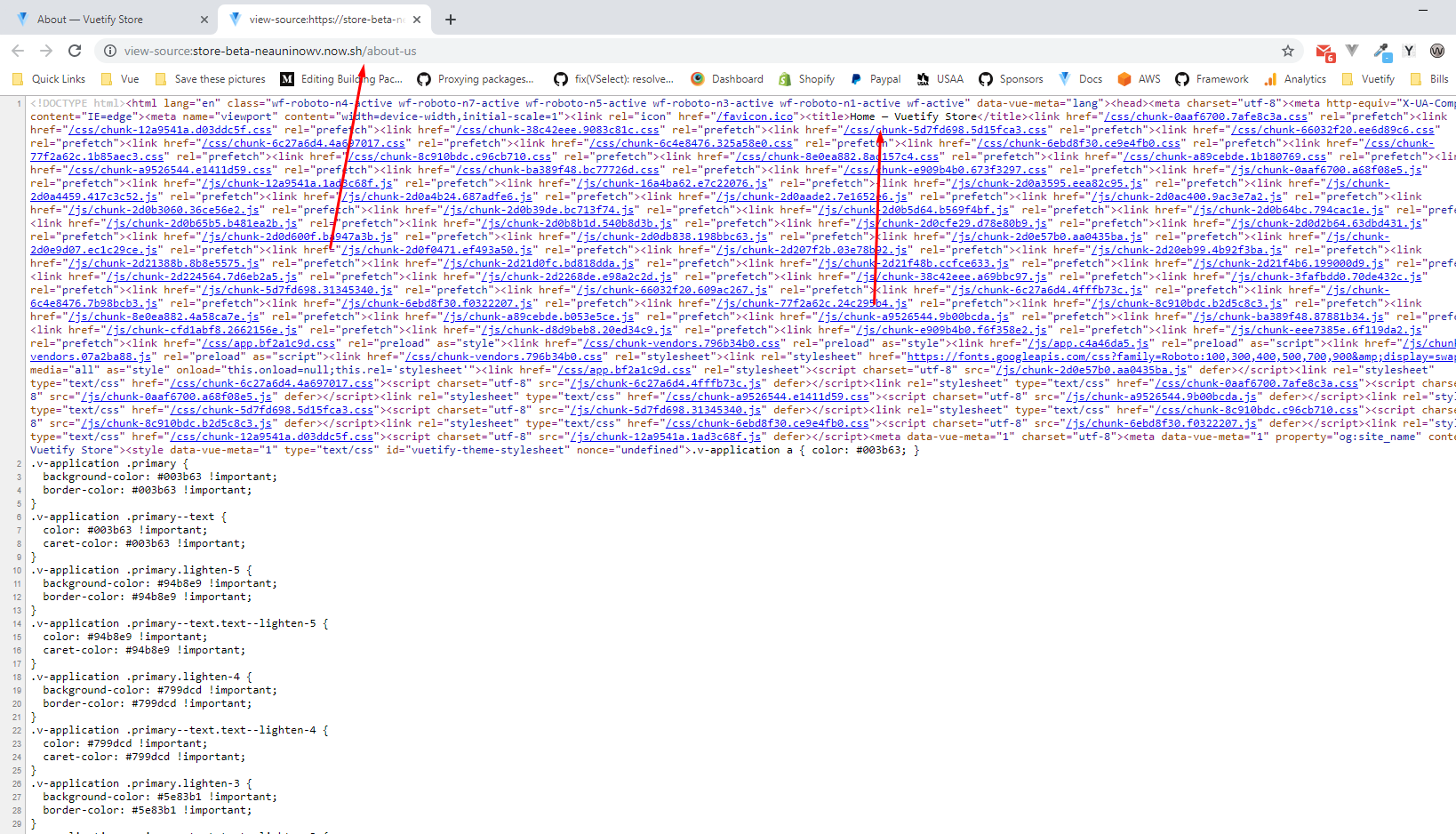 Unable to build vue-cli-3 application with puppeteer · Issue #3022 ...