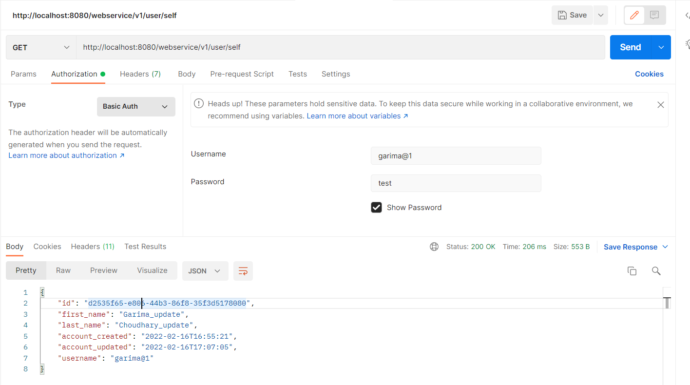Github csye cloud webservice