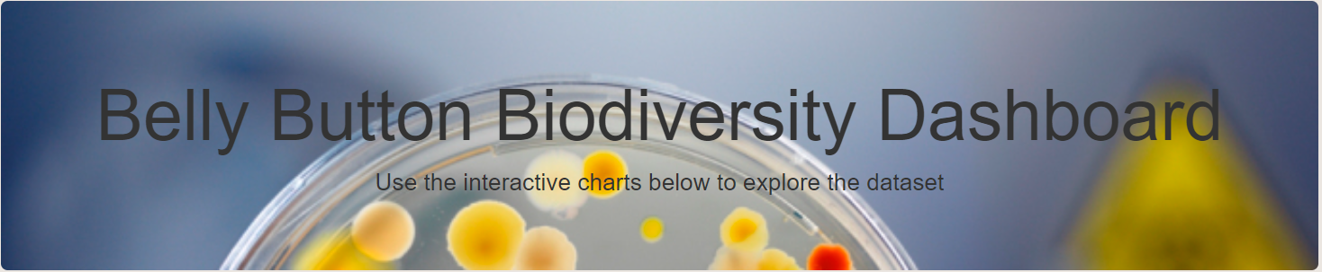 GitHub - Dhanushree27/Belly-Button-Biodiversity: A web-based dashboard ...