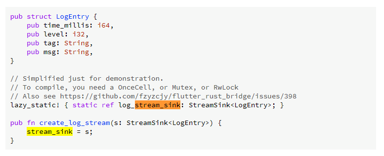 [Bug] Logging sample doesn't work · Issue #765 · fzyzcjy/flutter_rust ...