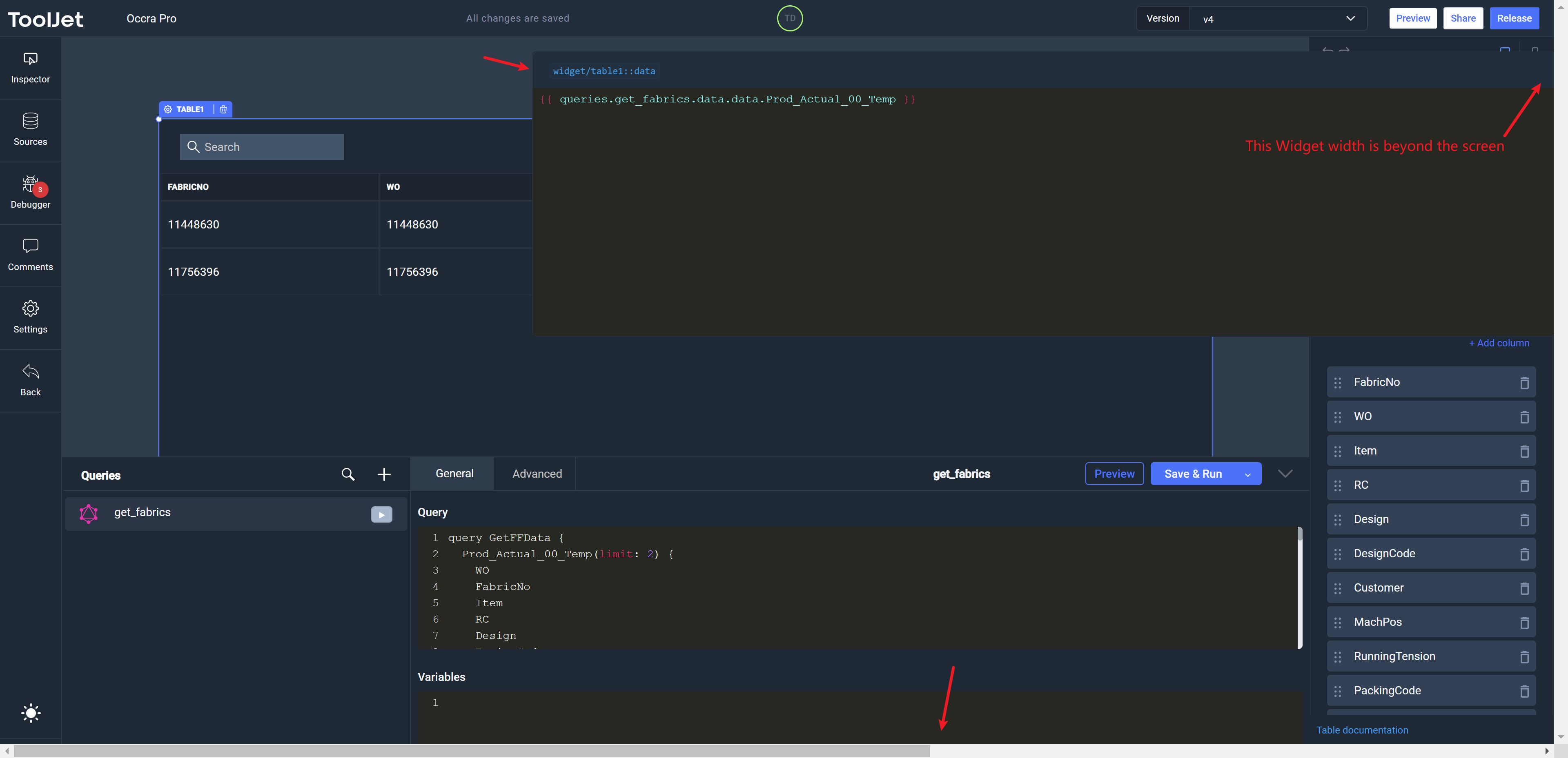 Code Editor pop up width overflow issue · Issue #4853 · ToolJet/ToolJet ...
