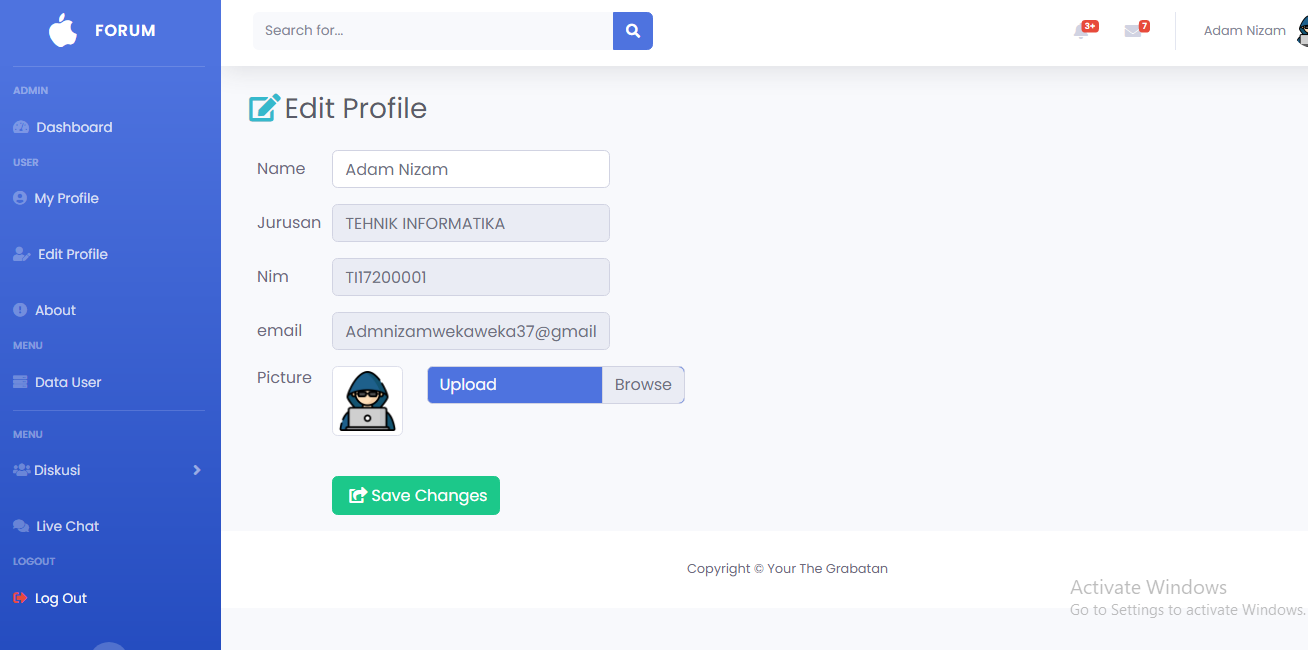 Github Adamnizam Tugas Ewkwpo