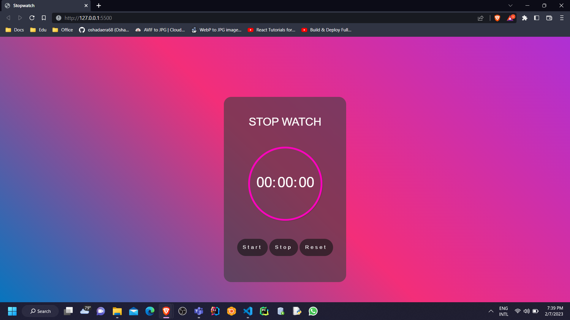 GitHub - oshadaera68/Stopwatch_By_JS: A stopwatch made by html, css and js.
