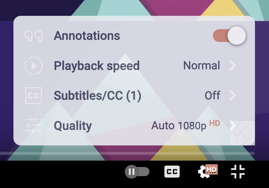 Icons color in playback setting menu might be wrong · Issue #18 ...