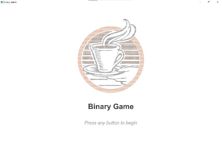 GitHub JoshuaLubin/BinaryGame A JavaFx game where the objective is to translate base 10