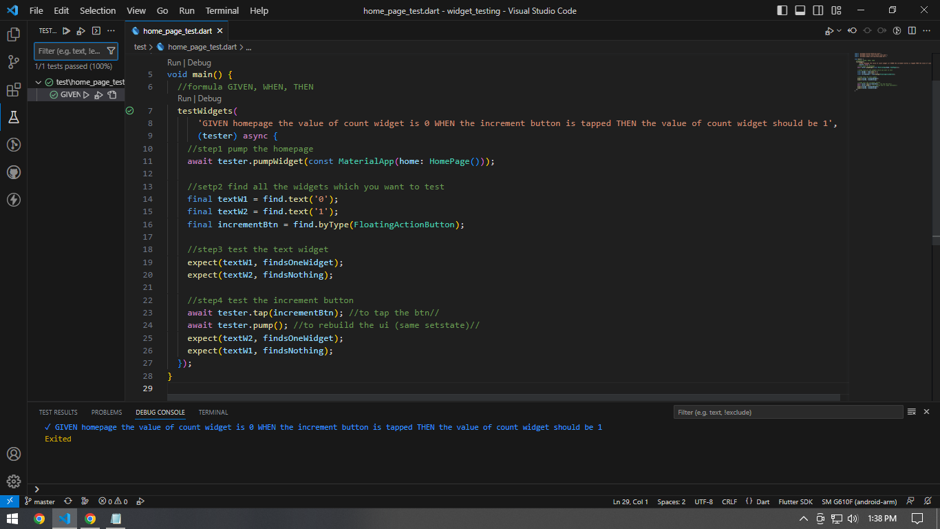 Github Bzamanbd Simple Widget Testing With Counter App