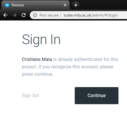 Server error page after logging it · Issue #2626 · directus/directus ...