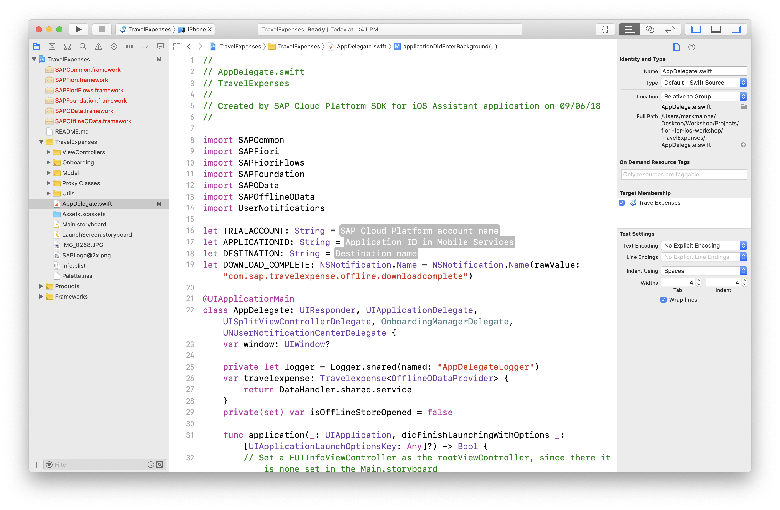 Reference-App
