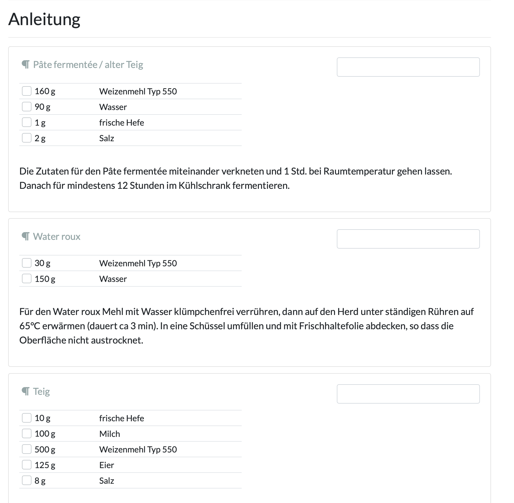 Merge Ingredient when occurred in multiple steps · Issue 196