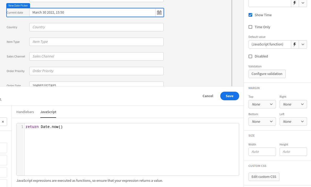 [BUG] Time picker very inconsistent behavior. · Issue #5102 · Budibase ...