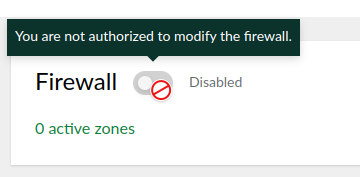 screenshot when you're not an admin