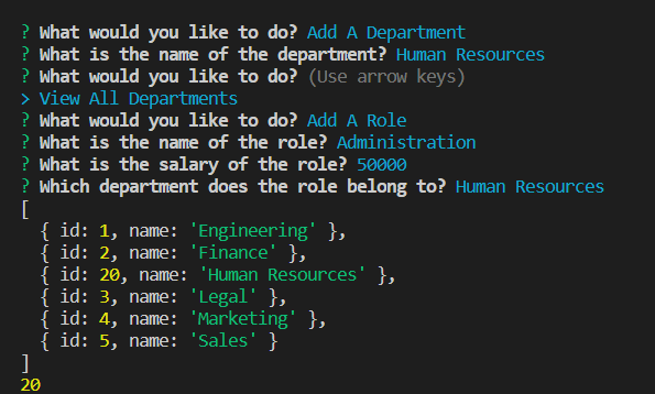 Github Abenezertmengesha Employee Tracker