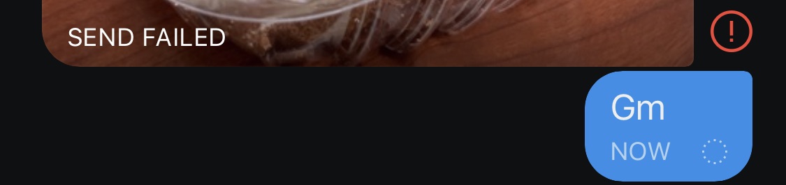 The message queue after images