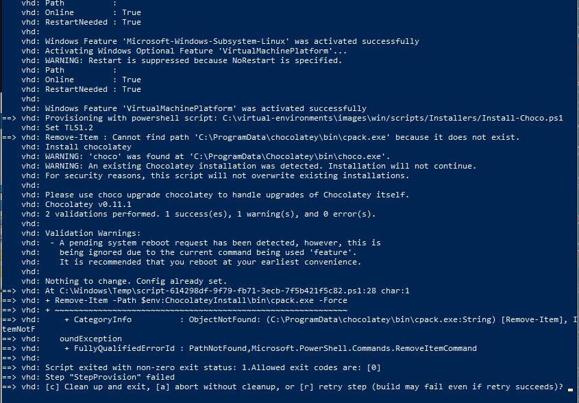 VM build failing with packer for Windows 2019/Linux · Issue #4096 ...