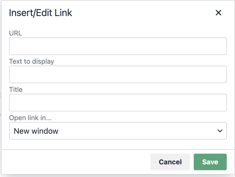 Editor on popup - inset/edit link not working · Issue #307 · tinymce ...