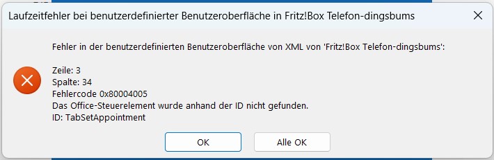 Outlook 2003 Windows 10 Fehler Beim Ausführen Der Operation FBDBSetup_5.0.3.19_230108-1126 /// Fehler beim Start von Outlook
