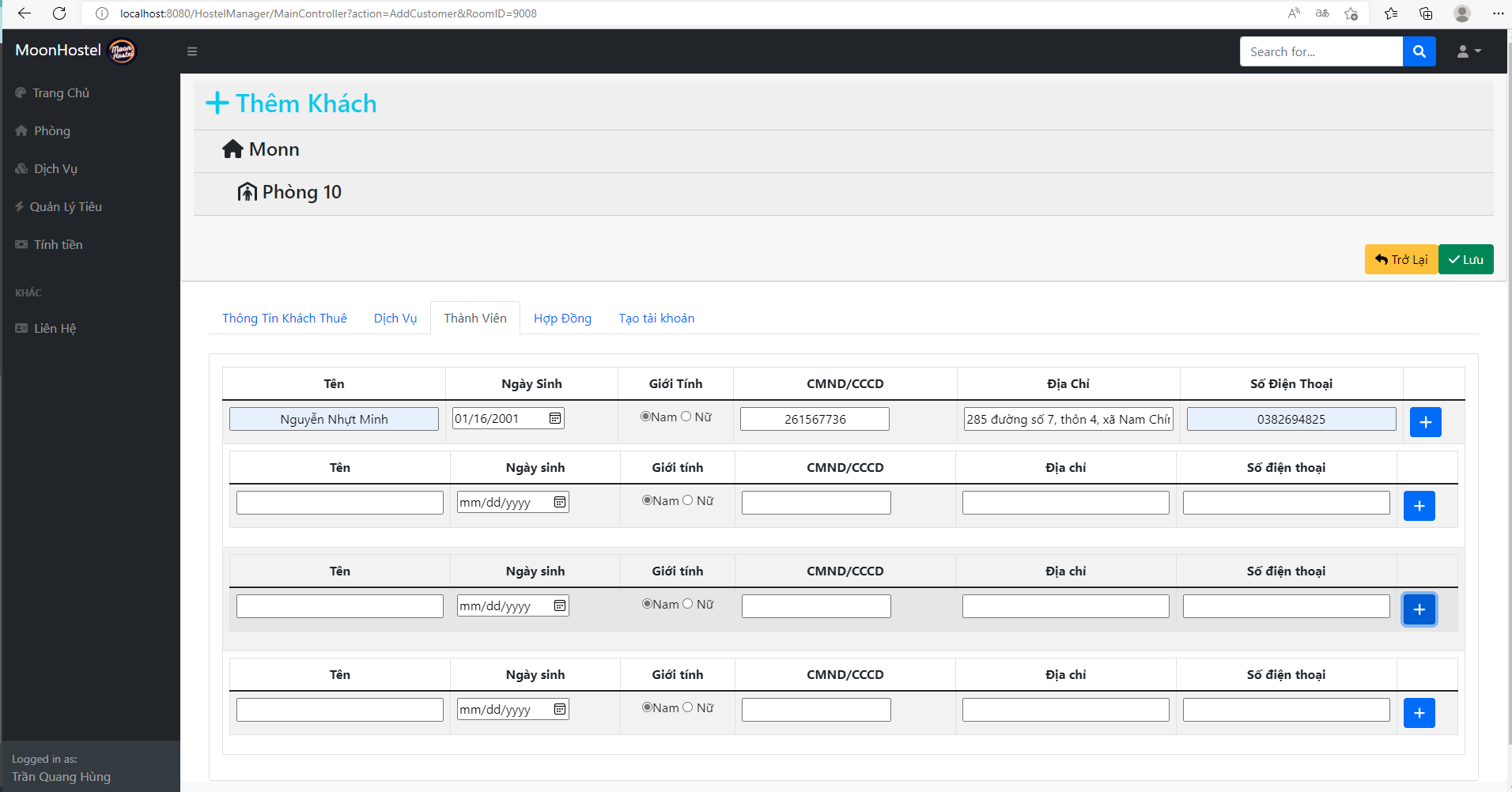 GitHub - AvilXx/MoonHostel: Mini-Capstone for SWP301
