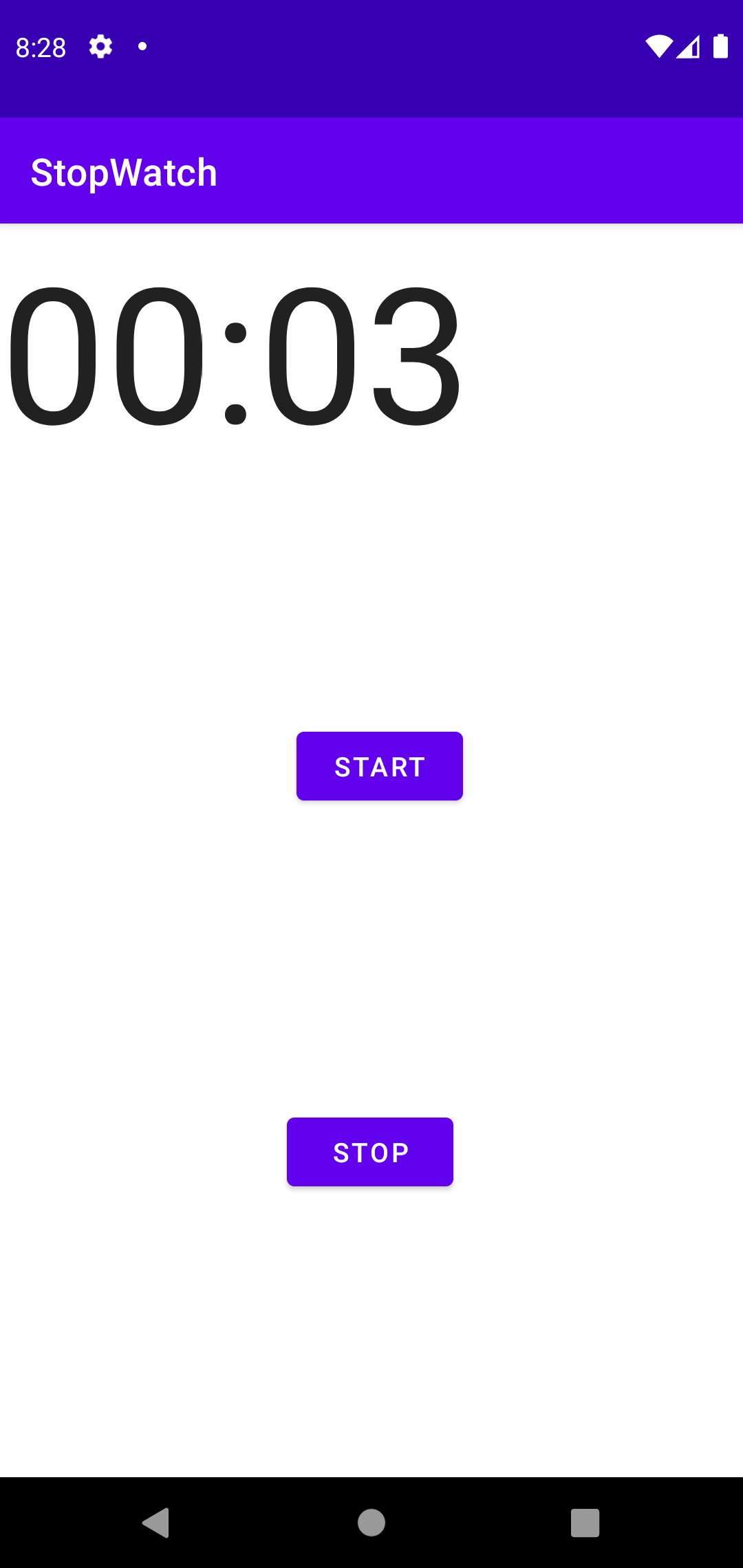 GitHub Booooj/Androidjava ストップウォッチの制作