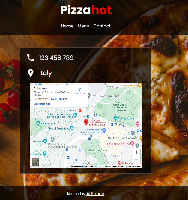 GitHub - AliFahed/restaurant-page: Restaurant Page is a JavaScript ...