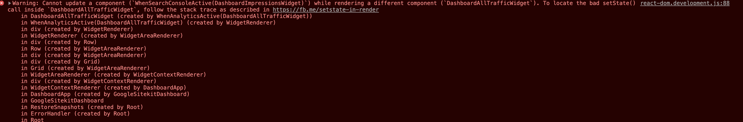 React 16.13 errors with setState: setState called during render · Issue ...