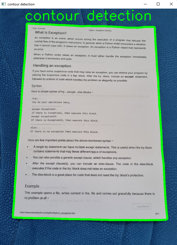 GitHub - netLevi1/Document-scanner: Document scanner with computer ...