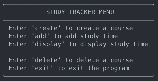 GitHub - Thomas-Gustafsson/Study-Tracker