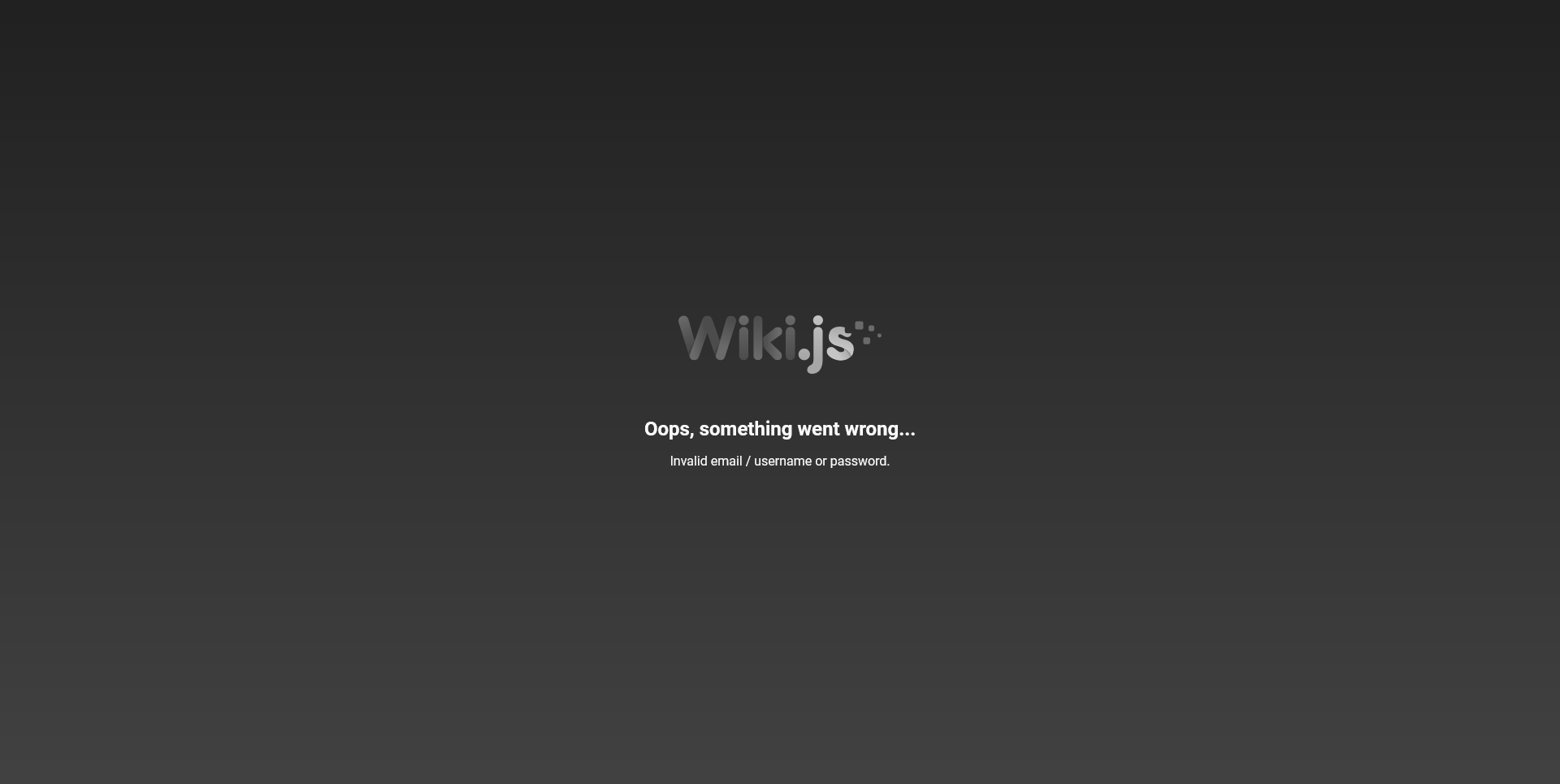Authentication · requarks wiki · Discussion #5565 · GitHub