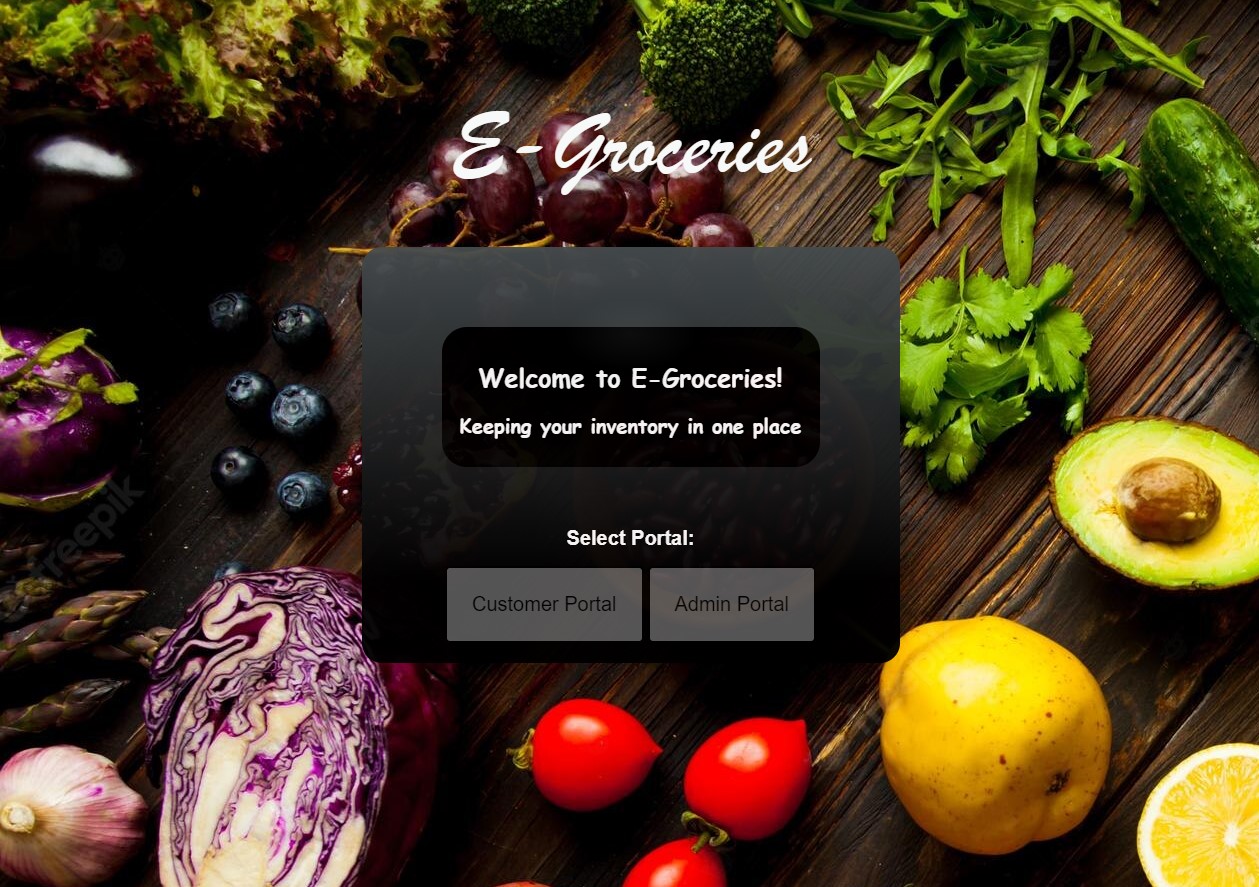GitHub - carlos-lopez98/E-Groceries: Full-Stack Web Application with ...