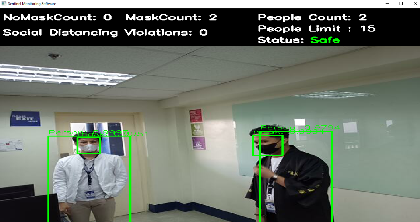 GitHub CarlMarasigan/SentinelSoftwareFaceMaskDetectorwith